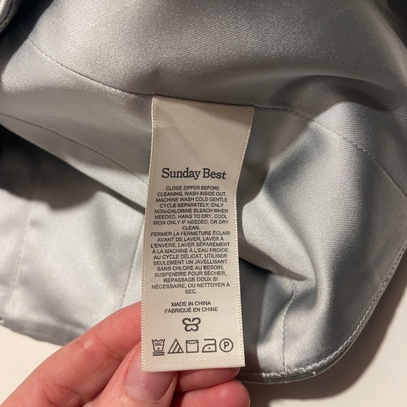 ARITZIA Sunday Best Satin Bustier - Picture 6 of 6